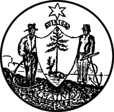 Печать и герб штата Мэн